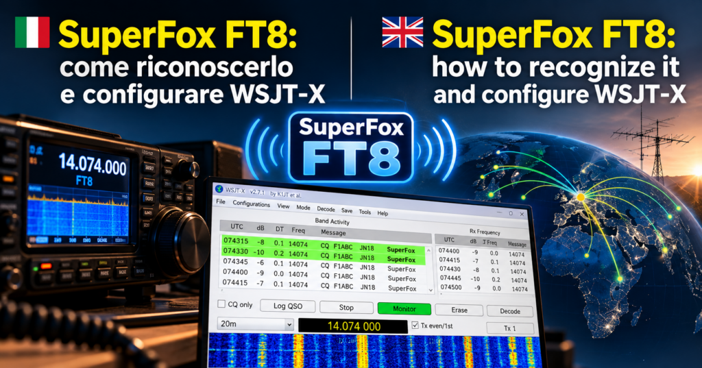 SuperFox FT8: How to Recognize and Configure WSJT-X