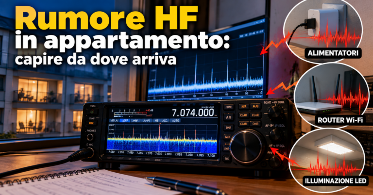 Rumore HF in appartamento