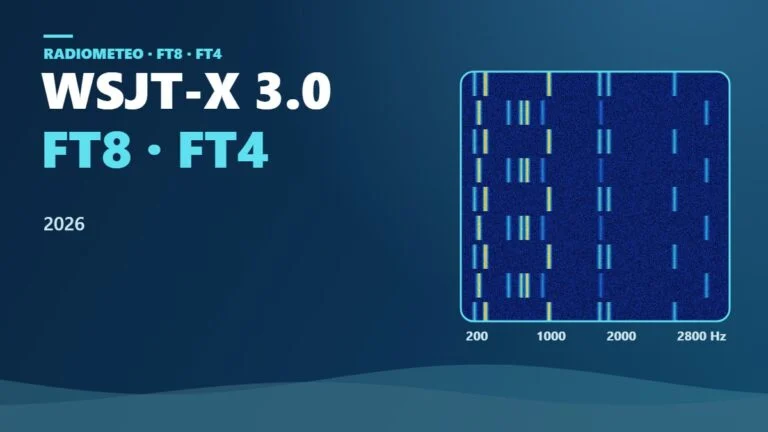 WSJT-X 3.0 · FT8 · FT4